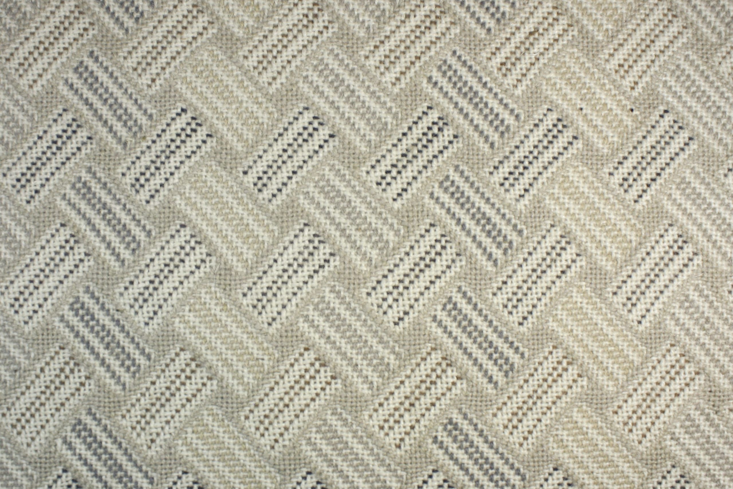 TRIPLE WEAVE GRAY TAUPE CREAM BASKETWEAVE Carpet Watson Smith 